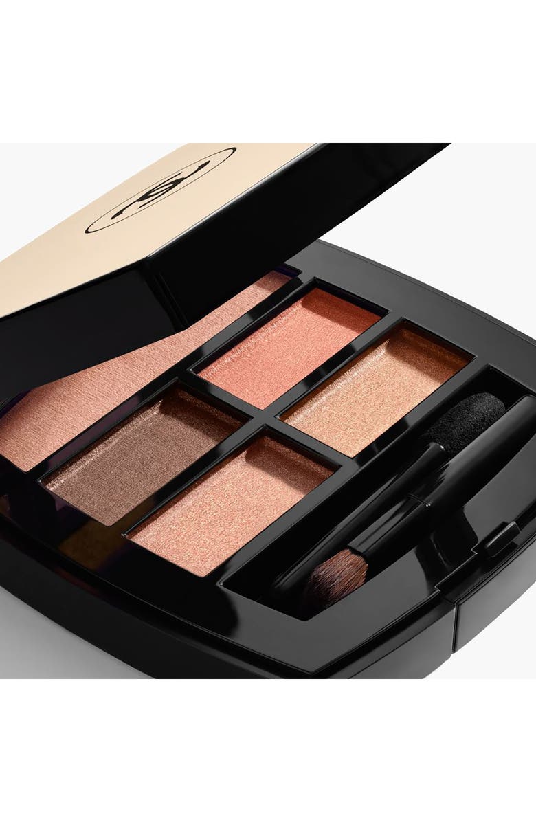 CHANEL LES BEIGES HEALTHY GLOW Natural Eyeshadow Palette, Alternate, color, Warm