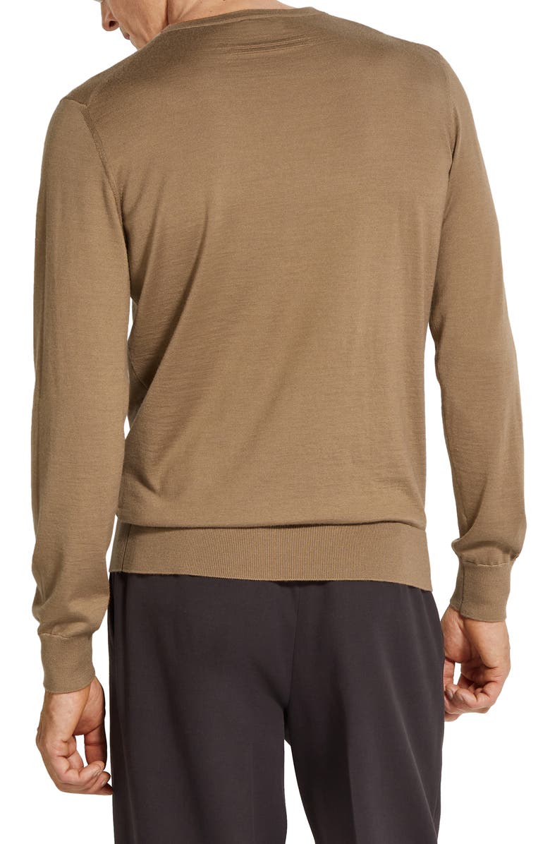 ZEGNA Cashseta Cashmere & Silk Sweater, Alternate, color, 