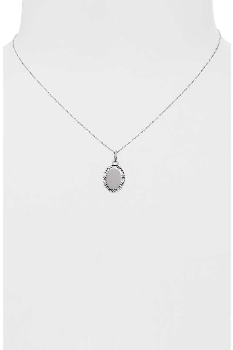 14K Gold Pendant Necklace (Nordstrom Exclusive), Alternate, color, 14K WHITE GOLD