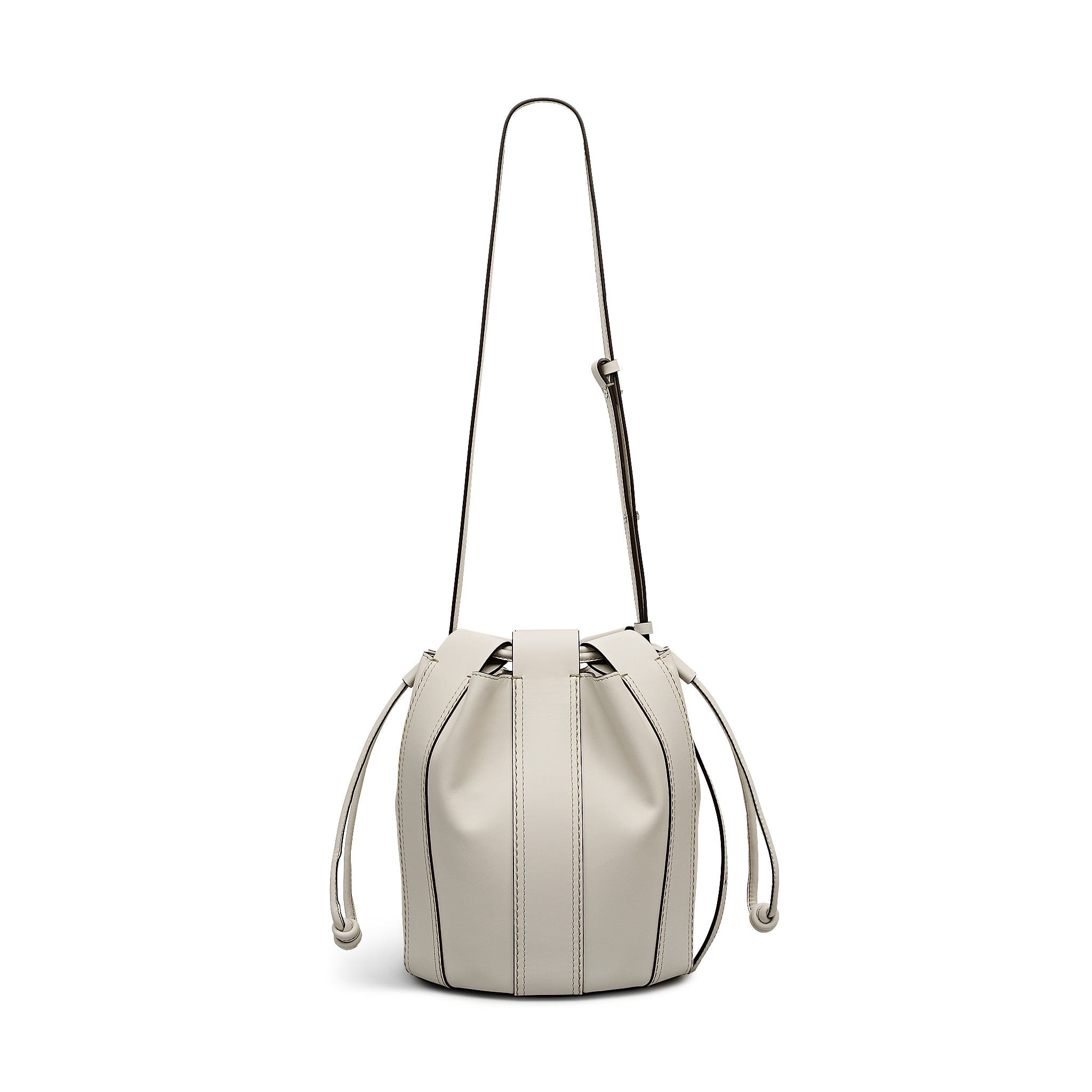 Radley The Flora Medium Drawstring Crossbody Bag, Alternate, color, Salt