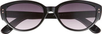 55mm Cat Eye Sunglasses