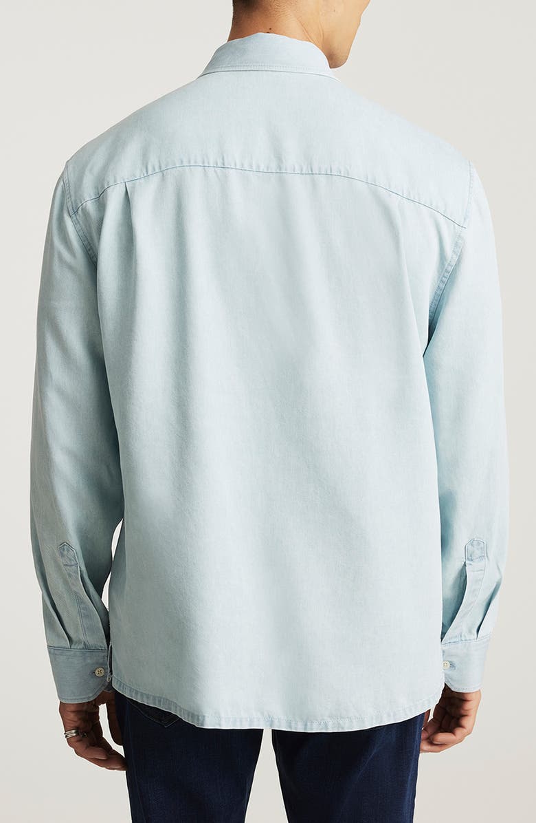 Mavi Jeans Button-Up Shirt, Alternate, color, Indigo