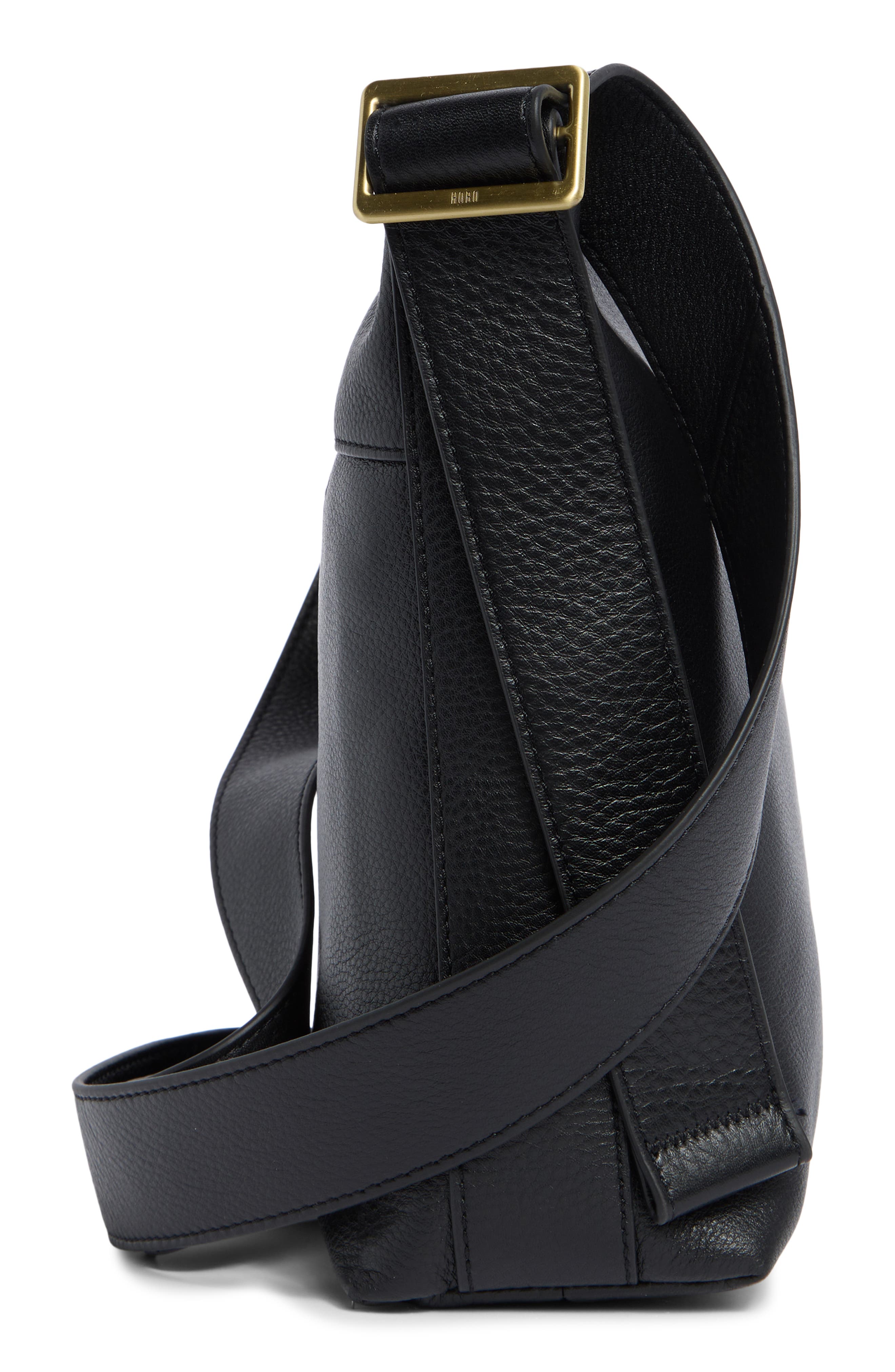 HOBO Blaze Bucket Crossbody Bag, Alternate, color, Black