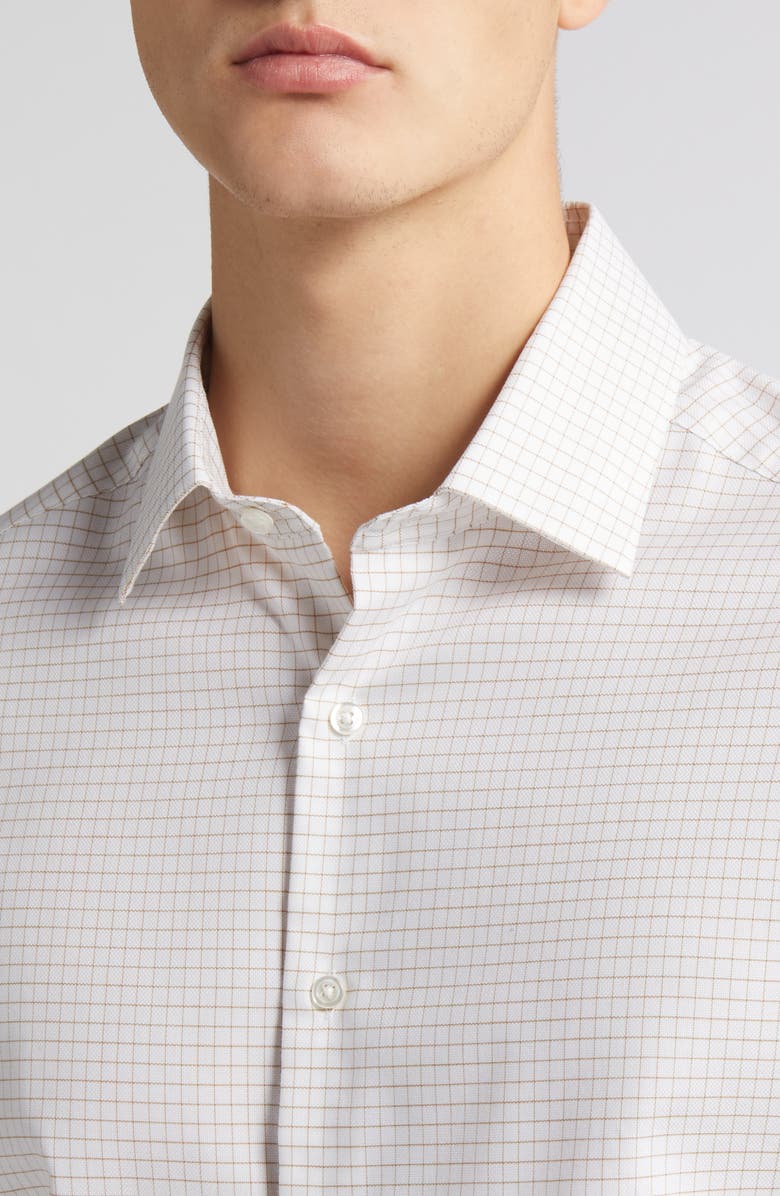 Scott Barber Dobby Windowpane Check Button-Up Shirt | Nordstromrack