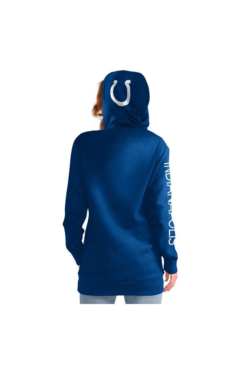 G-III 4HER BY CARL BANKS Women's G-III 4Her by Carl Banks Royal Indianapolis Colts Extra Inning Pullover Hoodie, Alternate, color, Royal