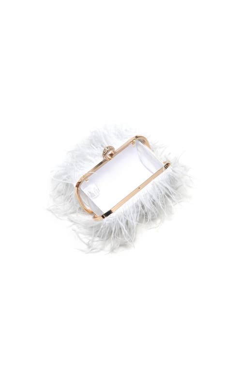 Moda Luxe Harlow Evening Bag In White