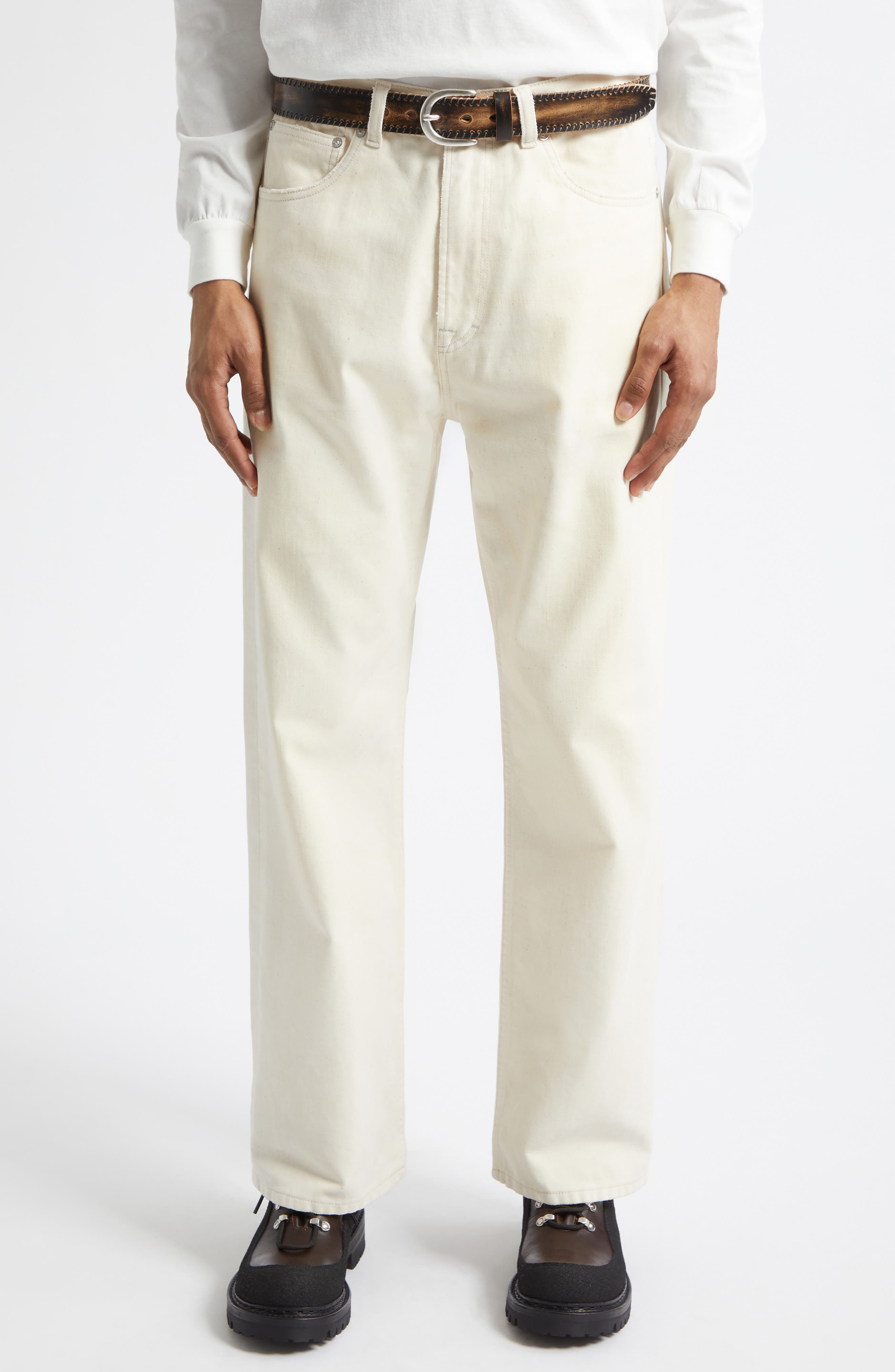Third Cut Straight Leg Jeans