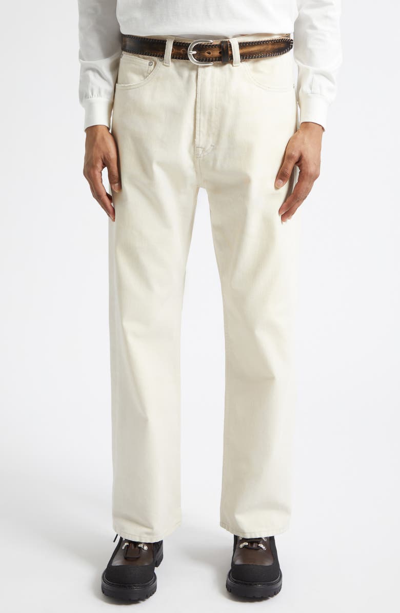 OUR LEGACY Third Cut Straight Leg Jeans, Main, color, Destroyed Wash