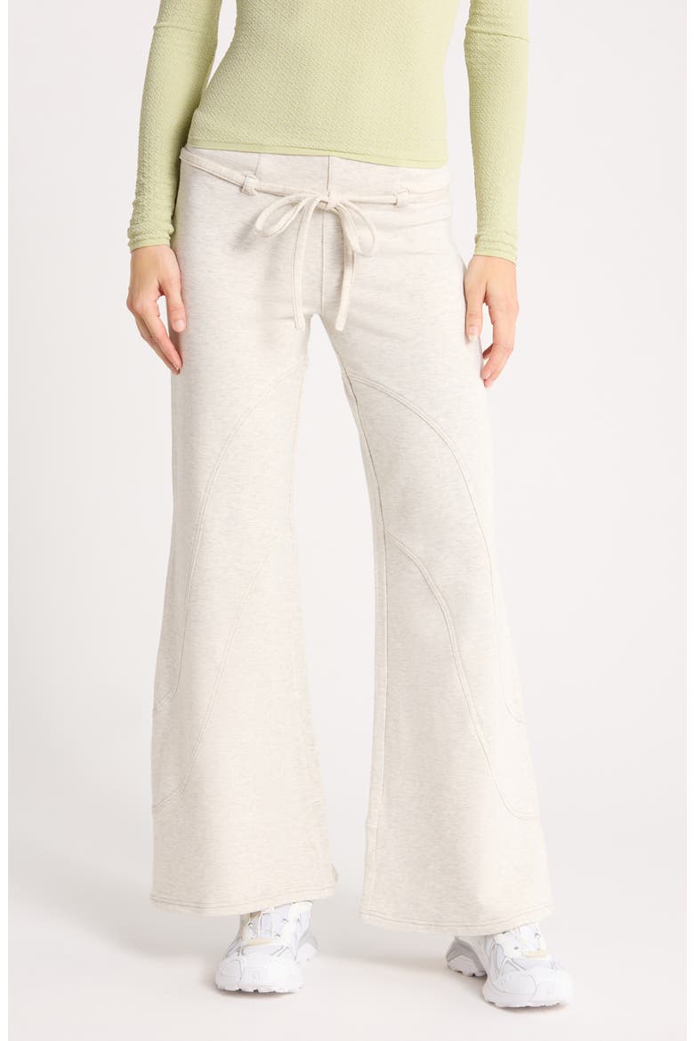Swing Around Flare Leg Pants, Main, color, LIGHT GREY