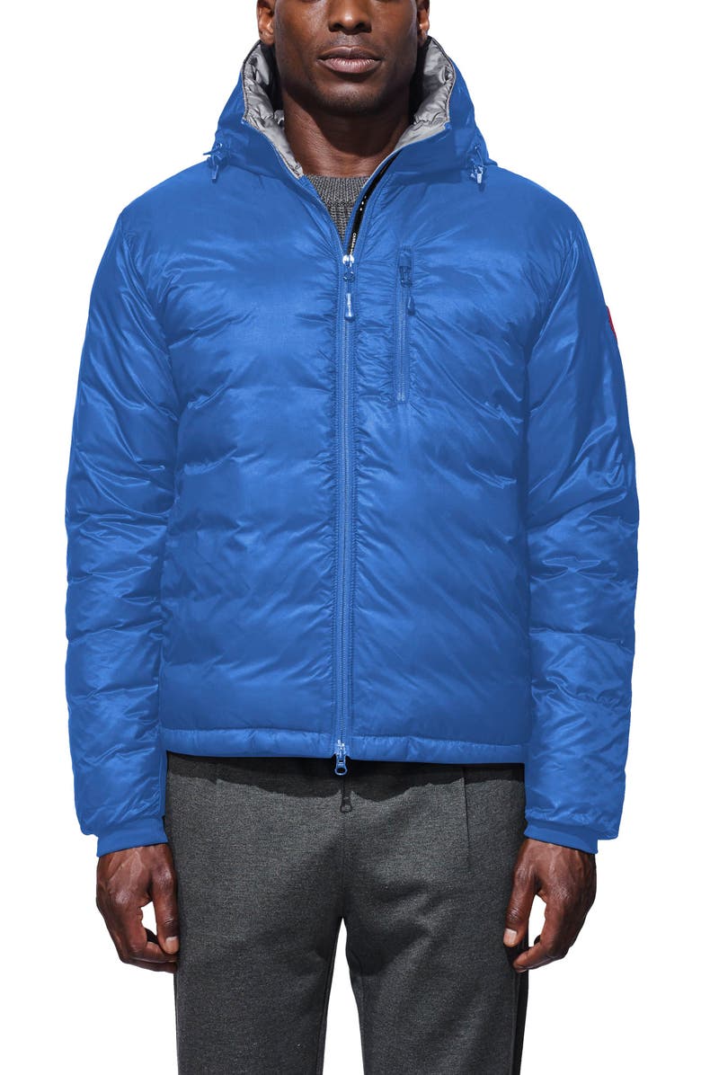 Canada Goose PBI Lodge Slim Fit Packable Down Hooded Jacket, Main, color, 