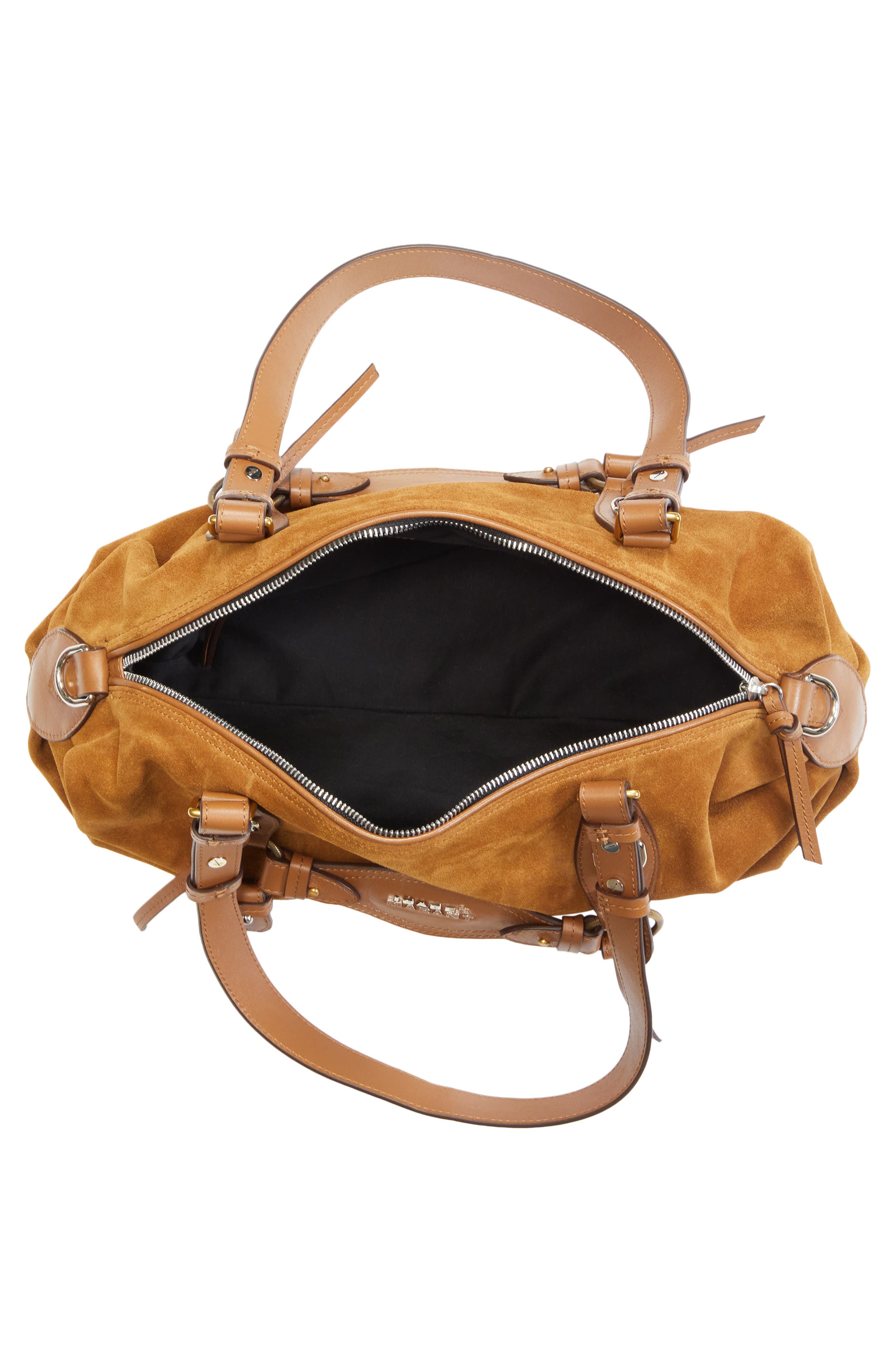 Isabel Marant Mini Tilpa Bag, Alternate, color, Cognac