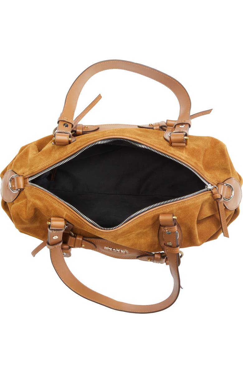 Isabel Marant Mini Tilpa Bag, Alternate, color, Cognac