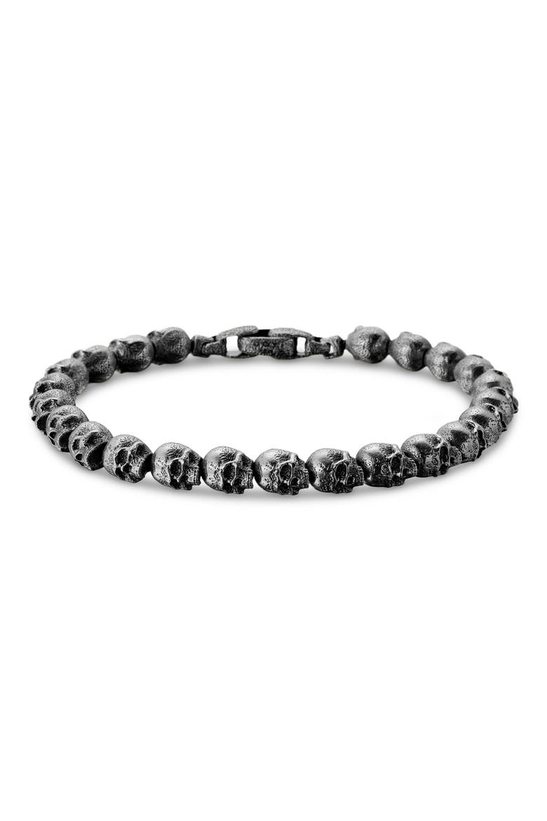 'Spiritual Beads' Bracelet in Silver, Main, color, SILVER