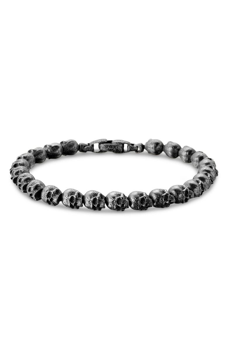 David Yurman 'Spiritual Beads' Bracelet in Silver, Main, color, 