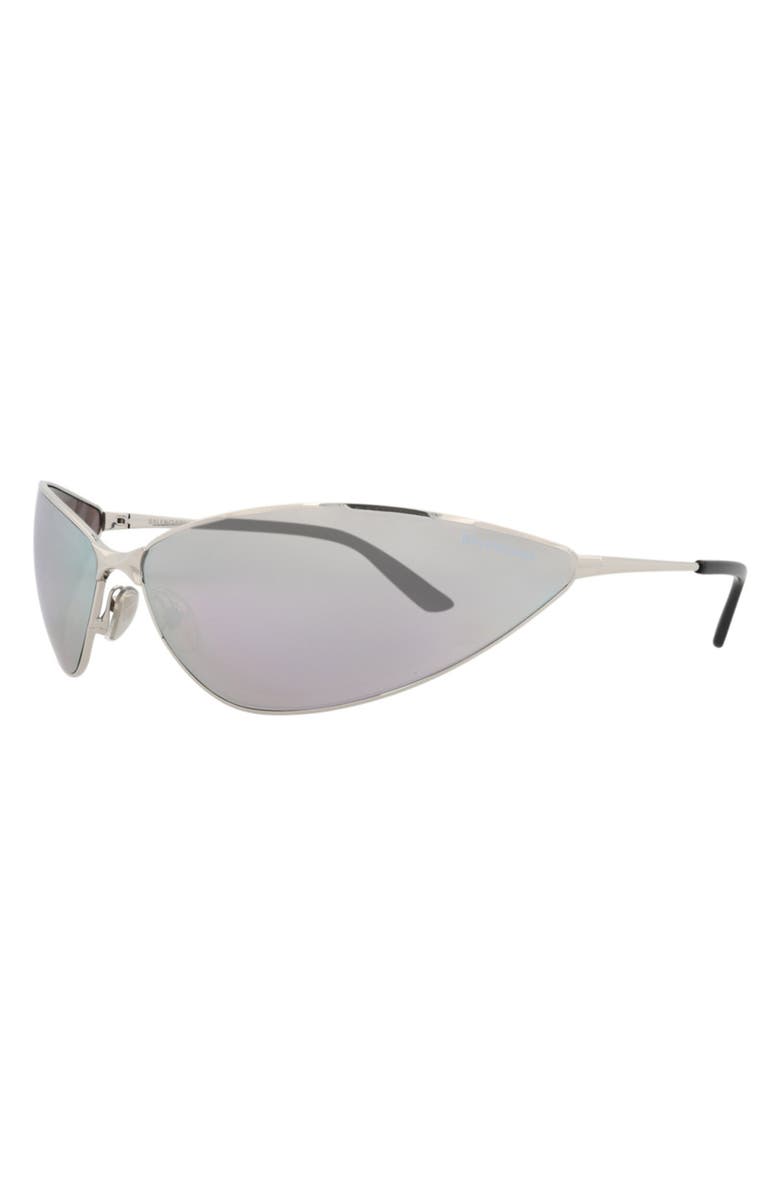 Balenciaga 93mm Shield Sunglasses, Alternate, color,