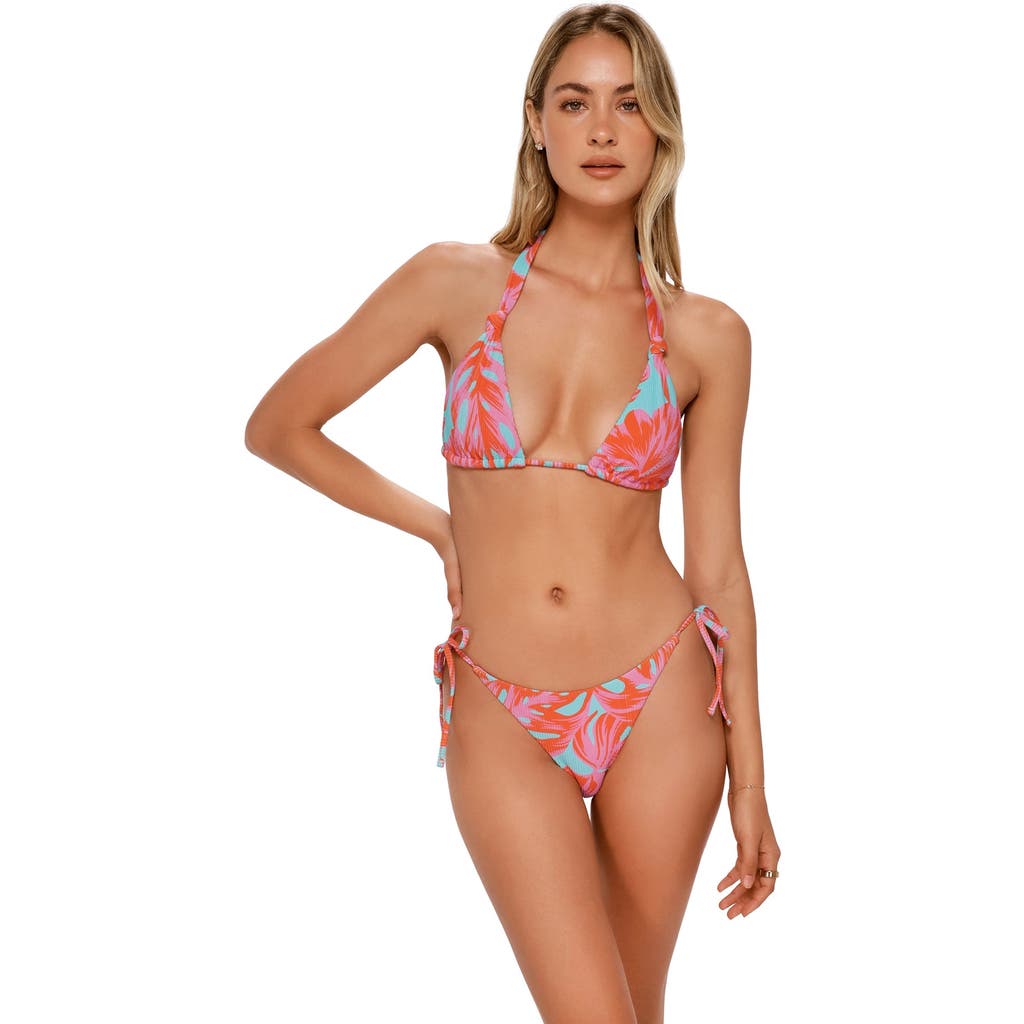 Swim Systems Mila Triangle Bikini Swimsuit Top In Multi