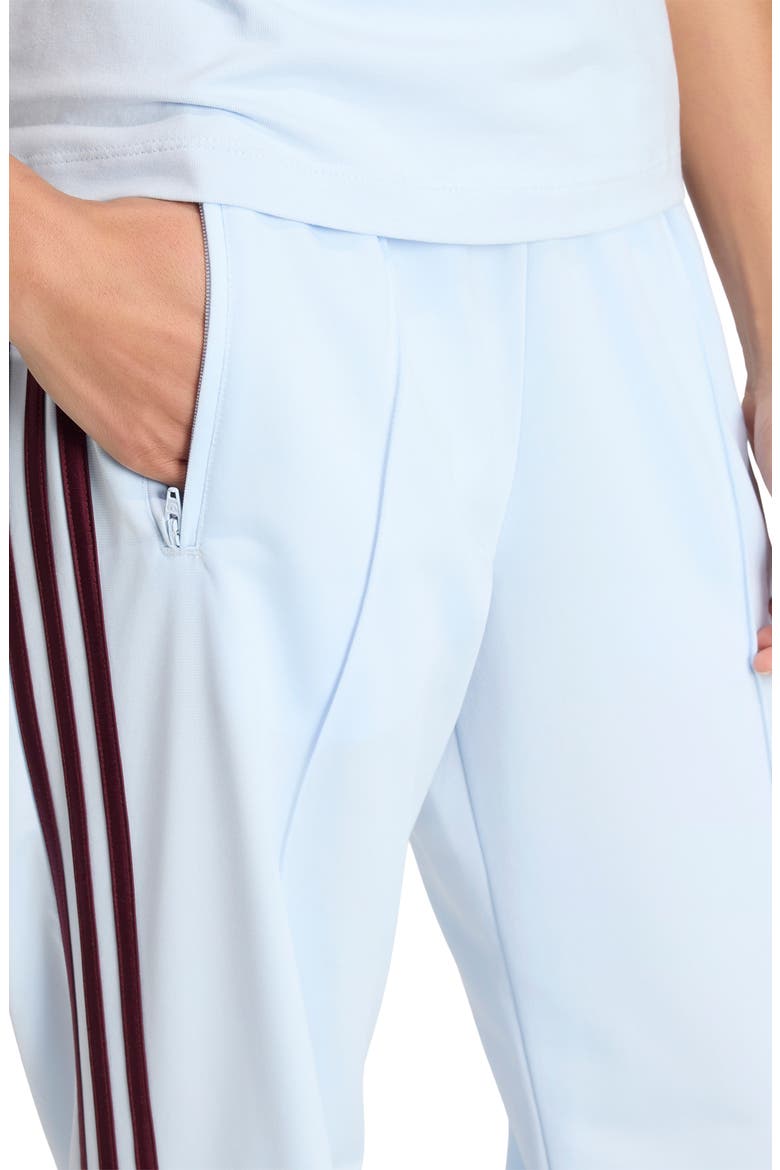 Firebird Classic Recycled Polyester Track Pants, Alternate, color, CRYSTAL SKY/ MAROON