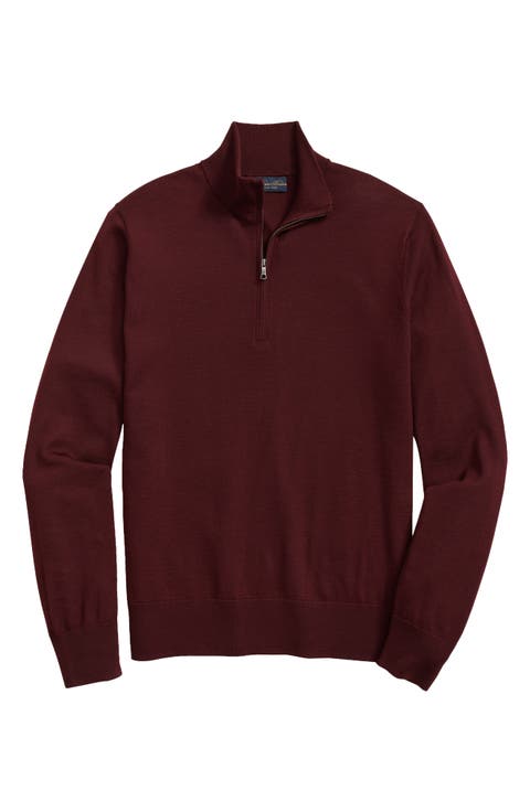Ultimate Merino Wool Quarter-Zip Sweater