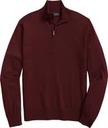 Brooks Brothers Ultimate Merino Wool Quarter-Zip Sweater