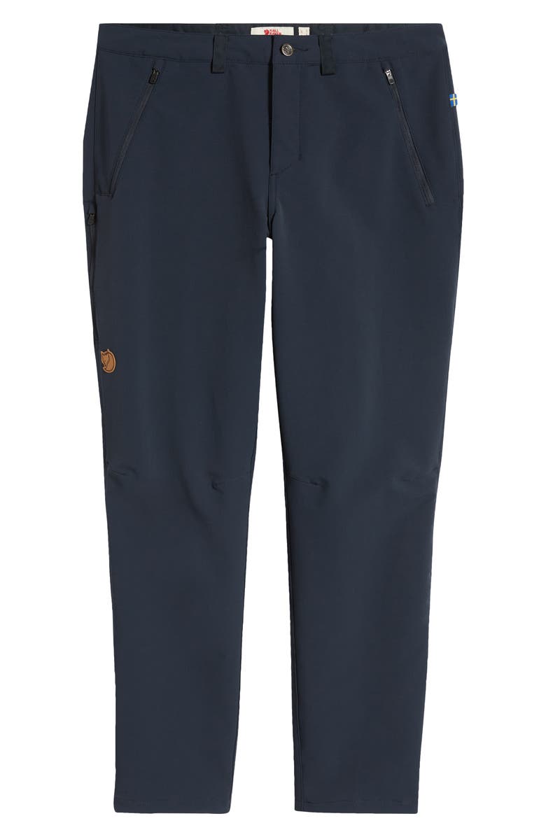 Fjällräven Abisko Winter Stretch Pants, Alternate, color, Dark Navy