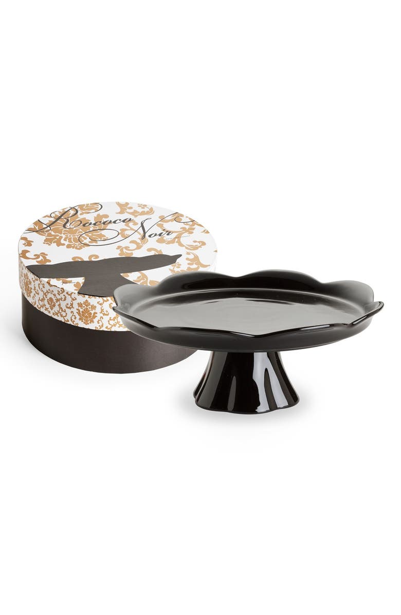 Rosanna 'Rococo Noir' Cake Stand Pedestal, Main, color, 