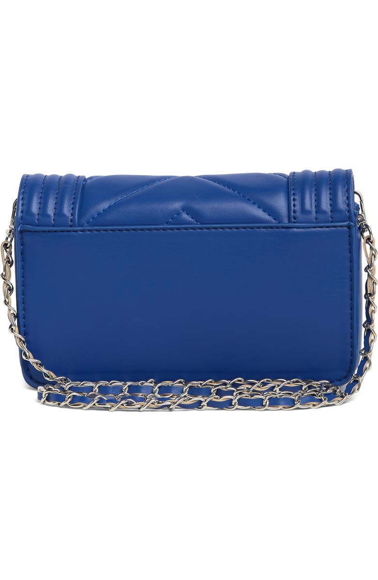 Badgley Mischka Collection Small Chevron Quilted Crossbody Bag, Alternate, color,