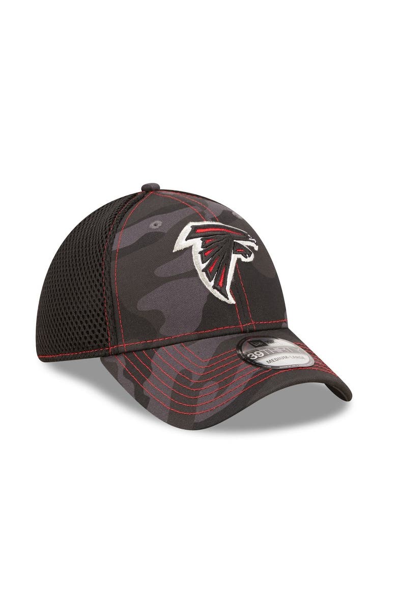 New Era Men's New Era Camo/Black Atlanta Falcons  Logo Neo 39THIRTY Flex Hat, Alternate, color, 