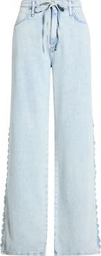 rag & bone Phoebe Drawstring Waist Denim Pants