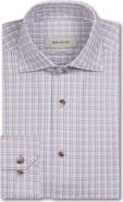 Bugatchi Devon OoohCotton® Shadow Plaid Button-Up Shirt