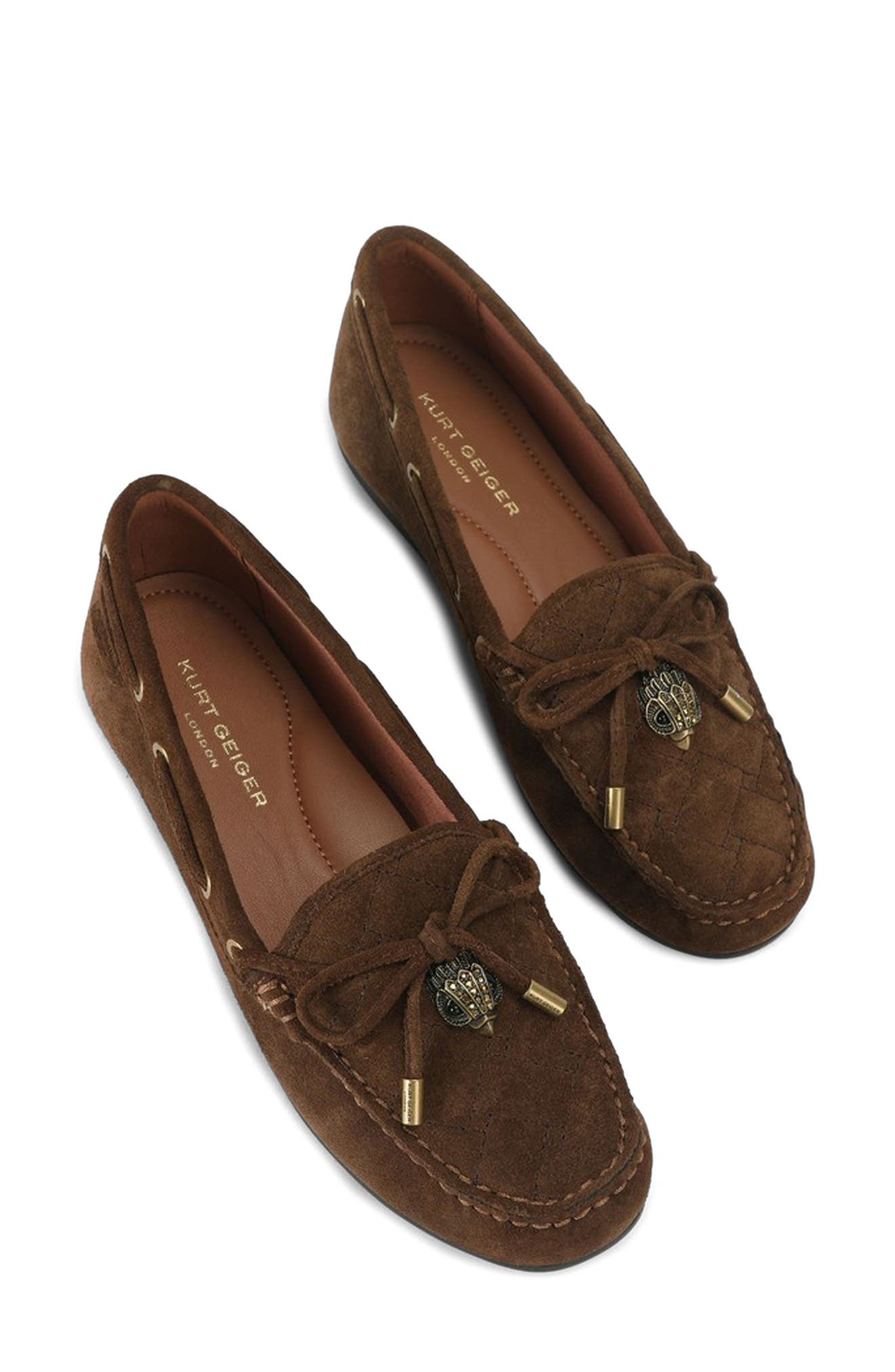 Eagle Boat Shoe, Alternate, color, BROWN