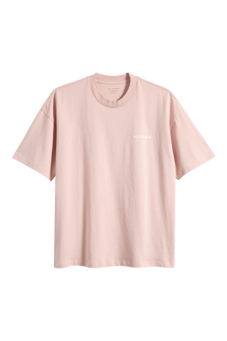 Underground Oversize Graphic T-Shirt, Alternate, color, BLUSHED PINK