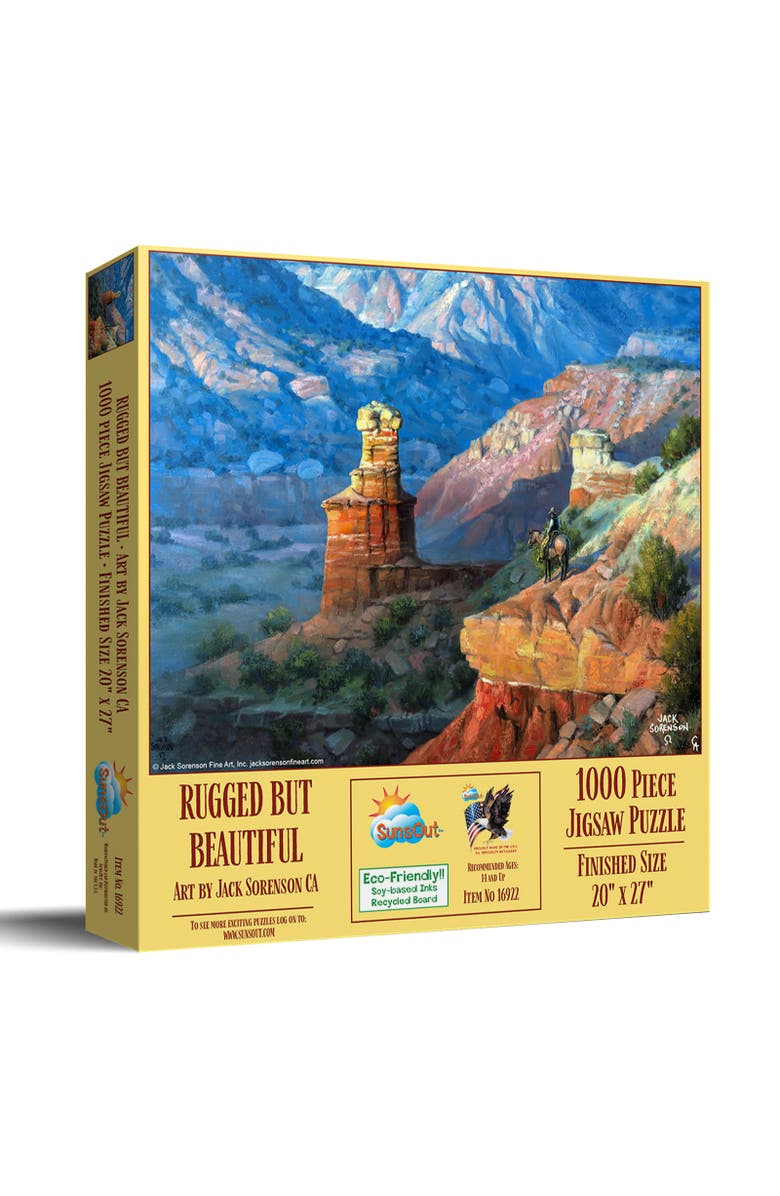 Sunsout Rugged but Beautiful 1000 piece Jigsaw Puzzle for Adults, Main, color, Multicolor