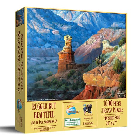 Rugged but Beautiful 1000 piece Jigsaw Puzzle for Adults