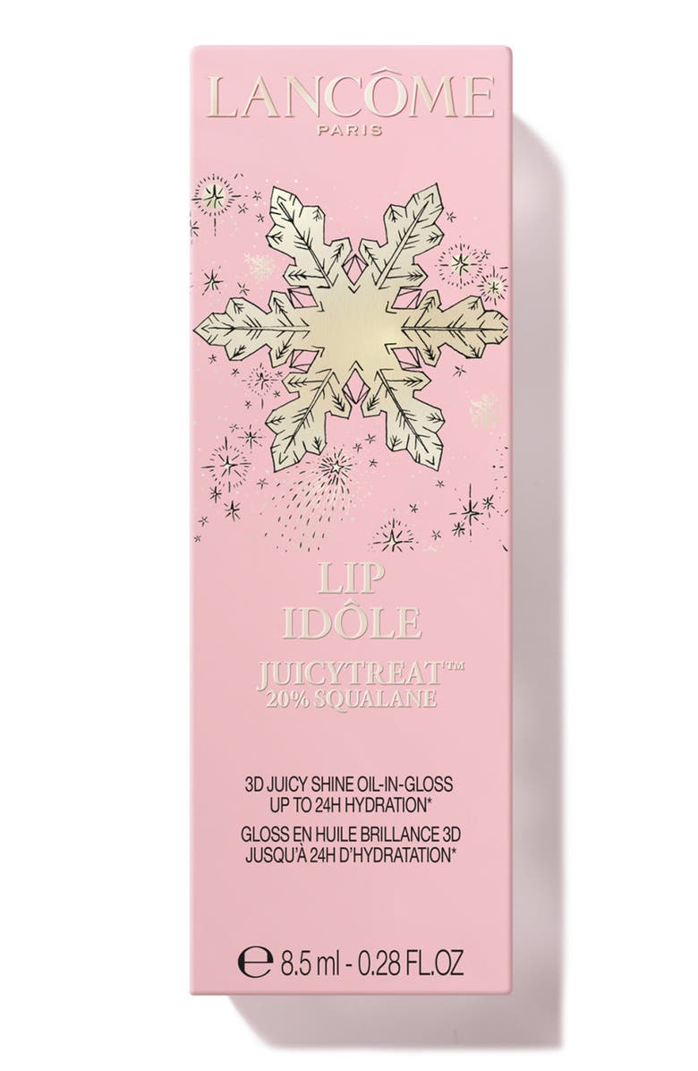 Lancôme Lip Idôle Sparkly Juicy Treat Lip Oil Gloss, Alternate, color, 025 Pink Express
