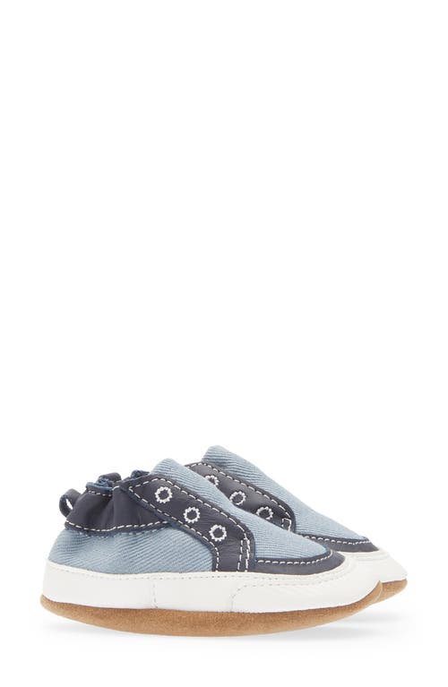 Robeez ® Stylish Steve Laceless Sneaker In Blue