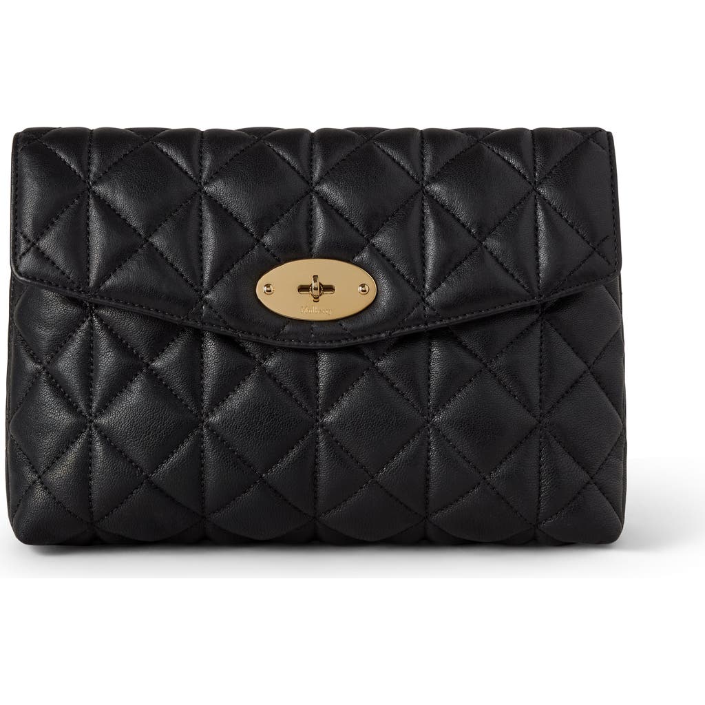 Mulberry Large Darley Cosmetic Pouch In Black