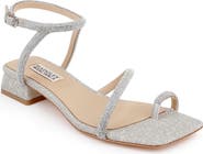Badgley Mischka Collection Dakotah Ankle Strap Toe Loop Sandal
