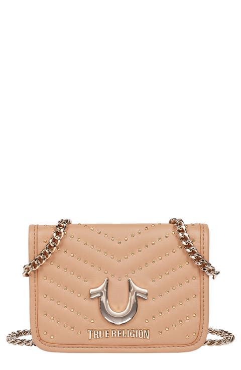 Horseshoe Flap Crossbody Bag