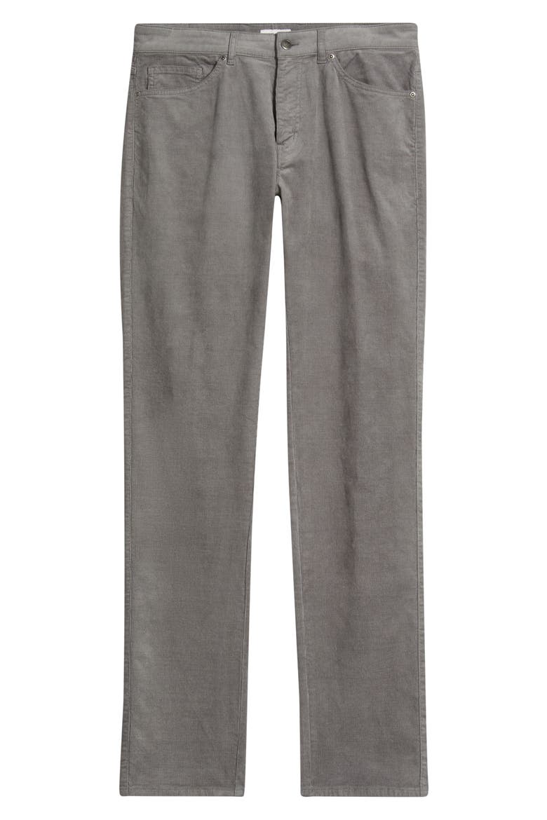 Superior Soft Corduroy 5-Pocket Pants, Alternate, color, OSLO GREY