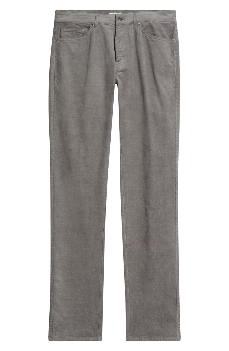Peter Millar Superior Soft Corduroy 5-Pocket Pants, Alternate, color, Oslo Grey