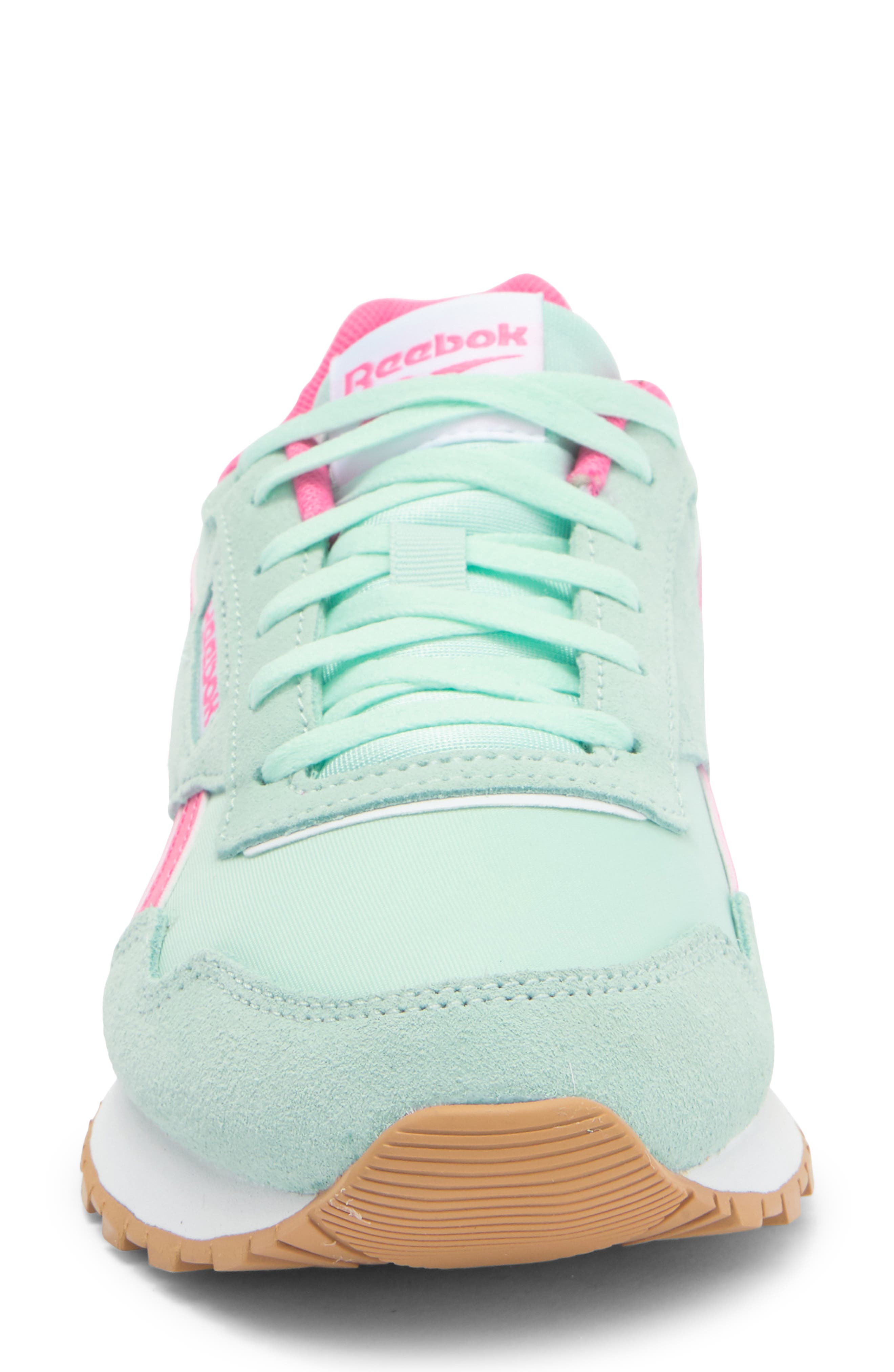 Reebok Glide Sneaker, Alternate, color, Aqua Pink White