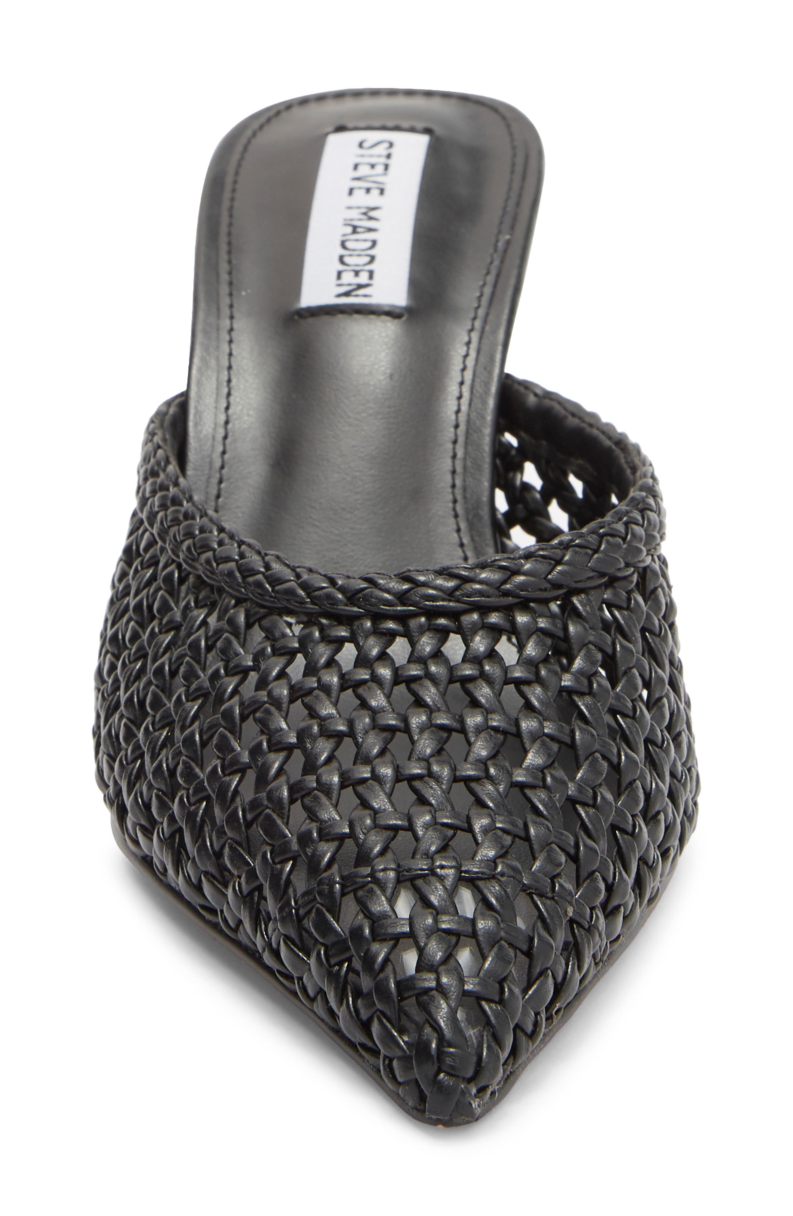 Steve Madden Emmie Pointed Toe Mule, Alternate, color, Black