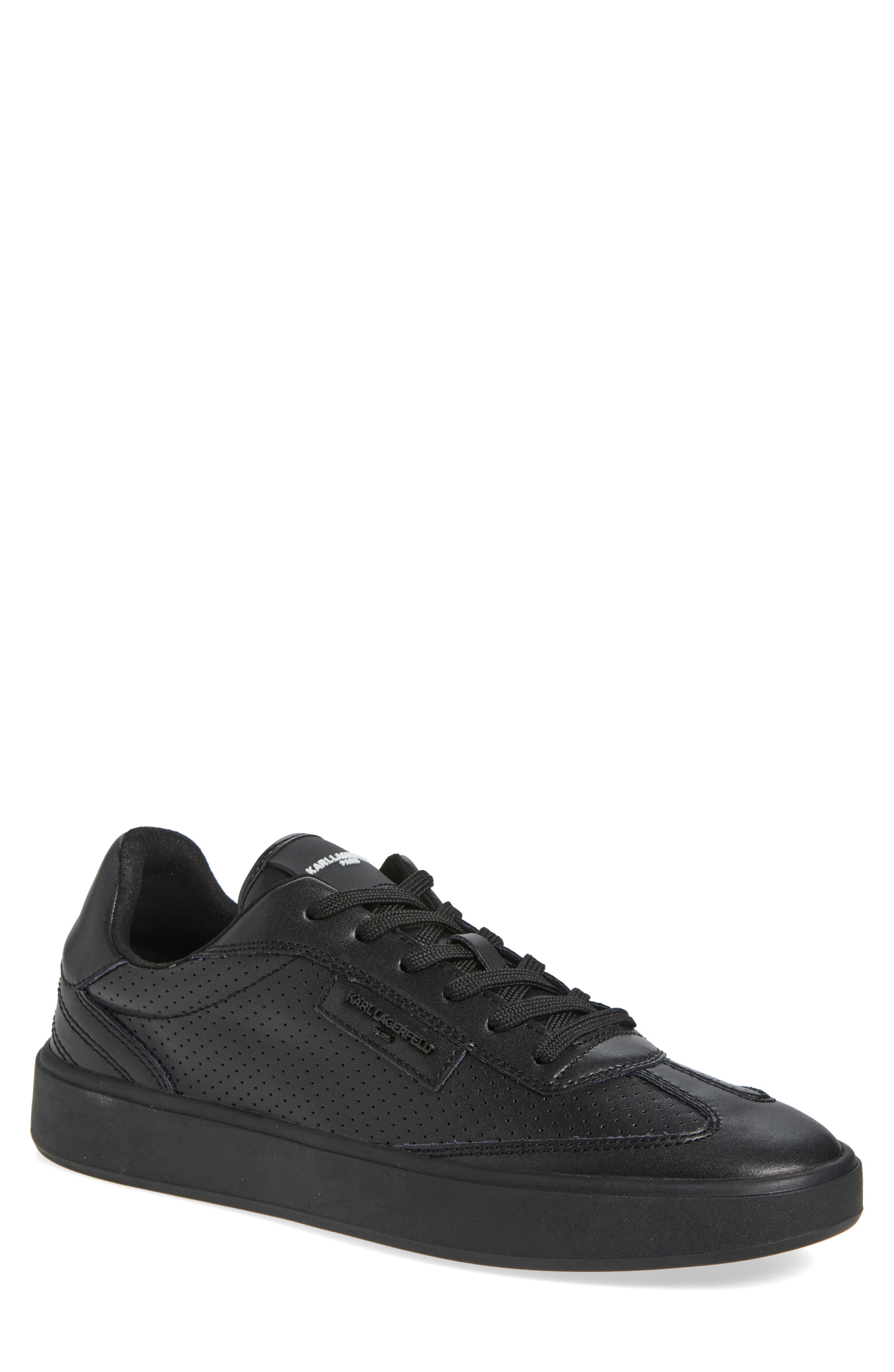 KARL LAGERFELD PARIS Perforated Logo Sneaker