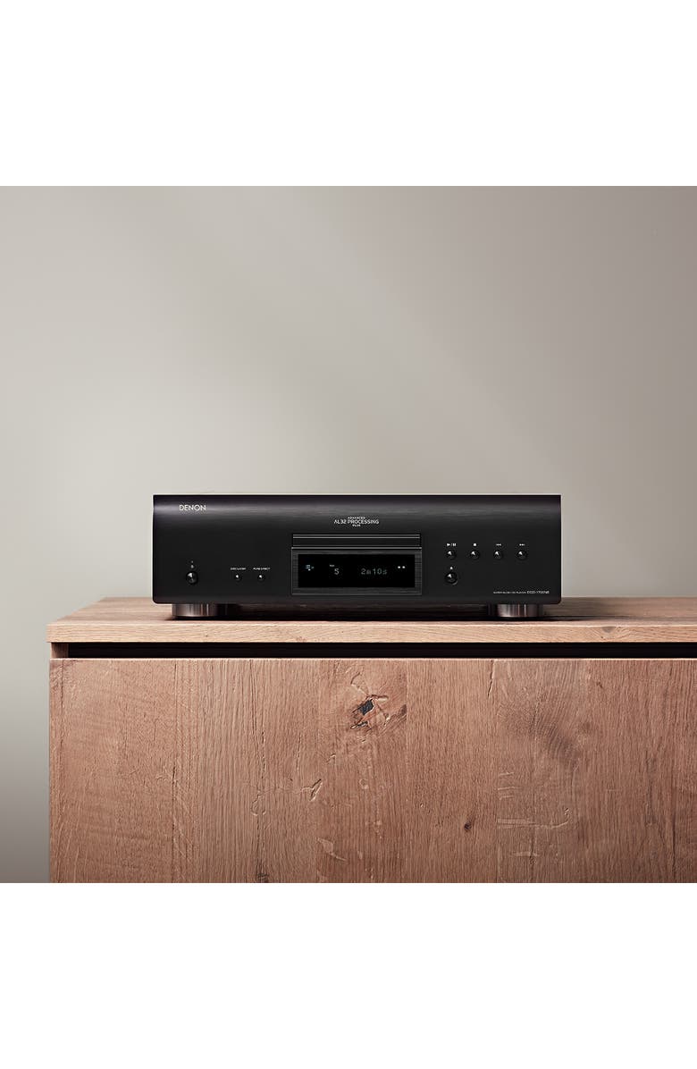 Denon DCD-1700NE CD/SACD Player with Advanced AL32 Processing Plus, Alternate, color, Black