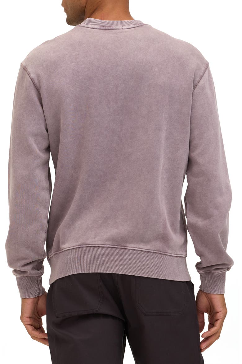 Dallas Pullover Sweatshirt, Alternate, color, MAUVEDUST