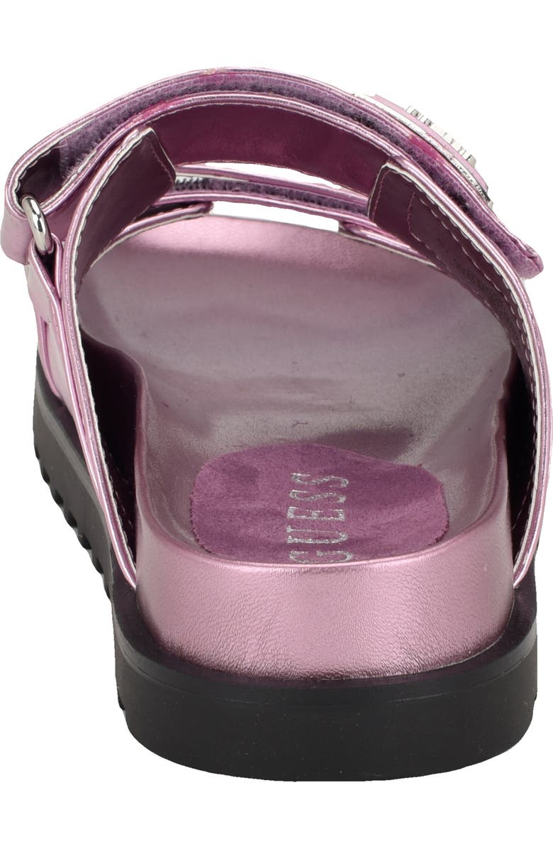 GUESS Fabula Slide Sandal, Alternate, color, Medium Pink 660