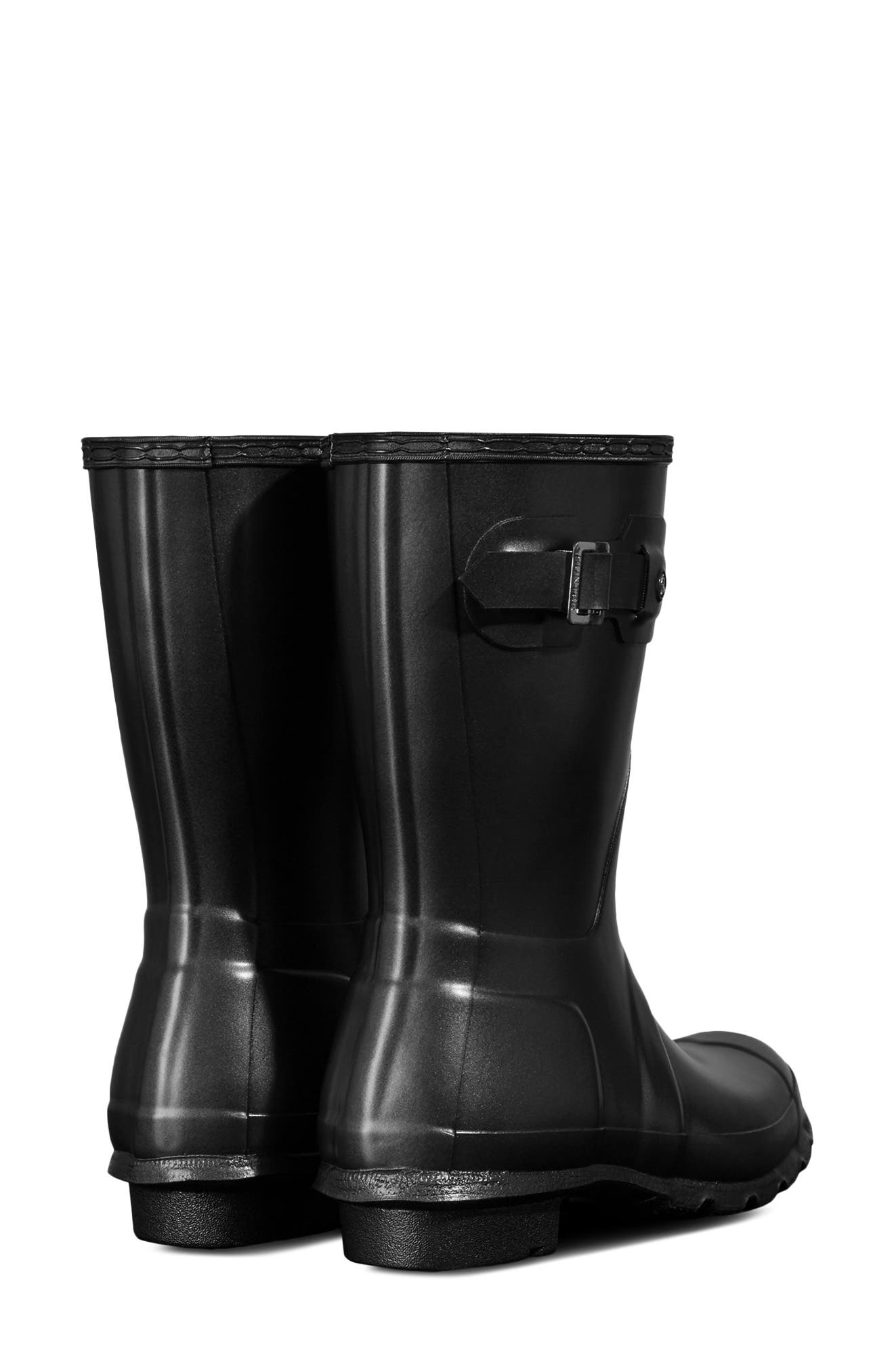 Hunter Original Short Nebula Rain Boot, Alternate, color, 