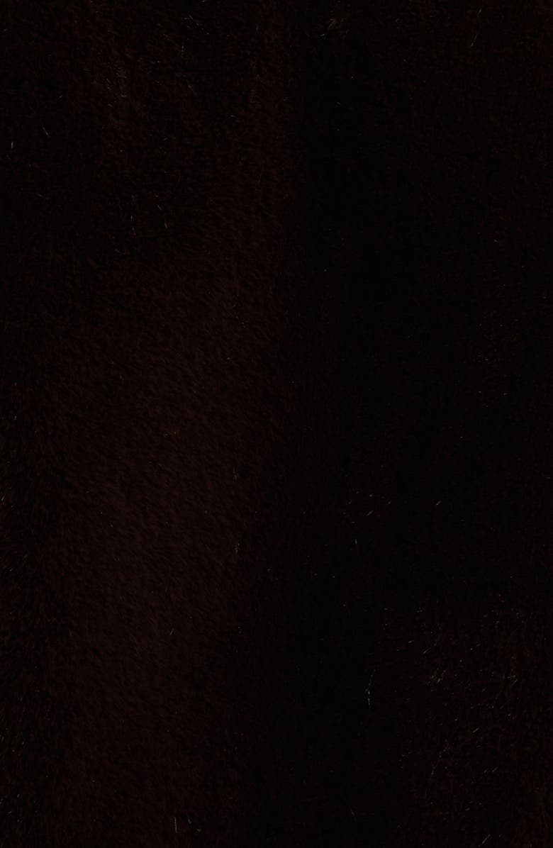 L'AGENCE Davy Crop Faux Fur Jacket, Alternate, color,