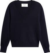 Róhe Double V-Neck Merino Wool Sweater