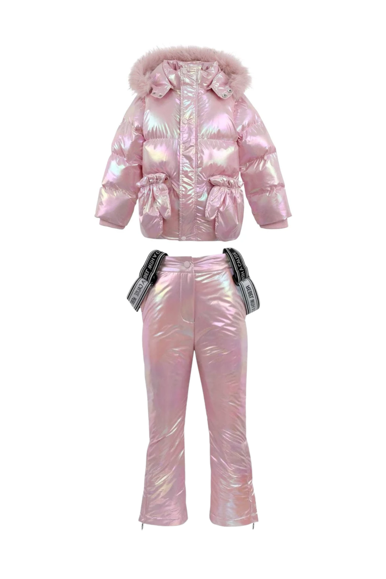 Hologram Snow Set, Main, color, Pink